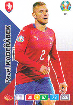 Pavel Kaderabek Czech Republic Panini UEFA EURO 2020#086